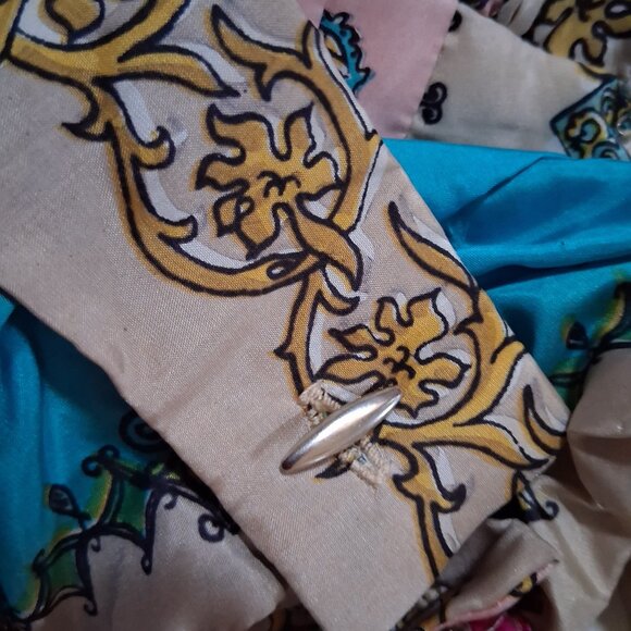 True Vintage Silk Dress 1950'60's? Small - Picture 7 of 8